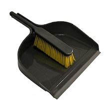 Hill Brush Jumbo Dustpan with Stiff Banister Brush - May Vary - One Size