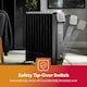 image 7 of GEEPAS Digital Oil Filled Radiator Heater 2500W, 11 Fin