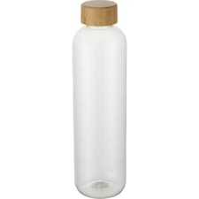 Ziggs Recycled Plastic 1000ml Water Bottle - Clear - One Size