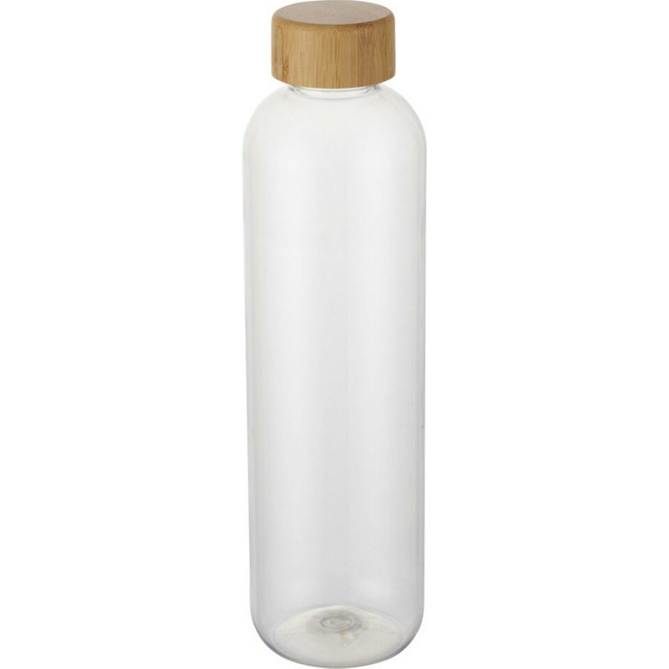 Ziggs Recycled Plastic 1000ml Water Bottle - Clear - One Size