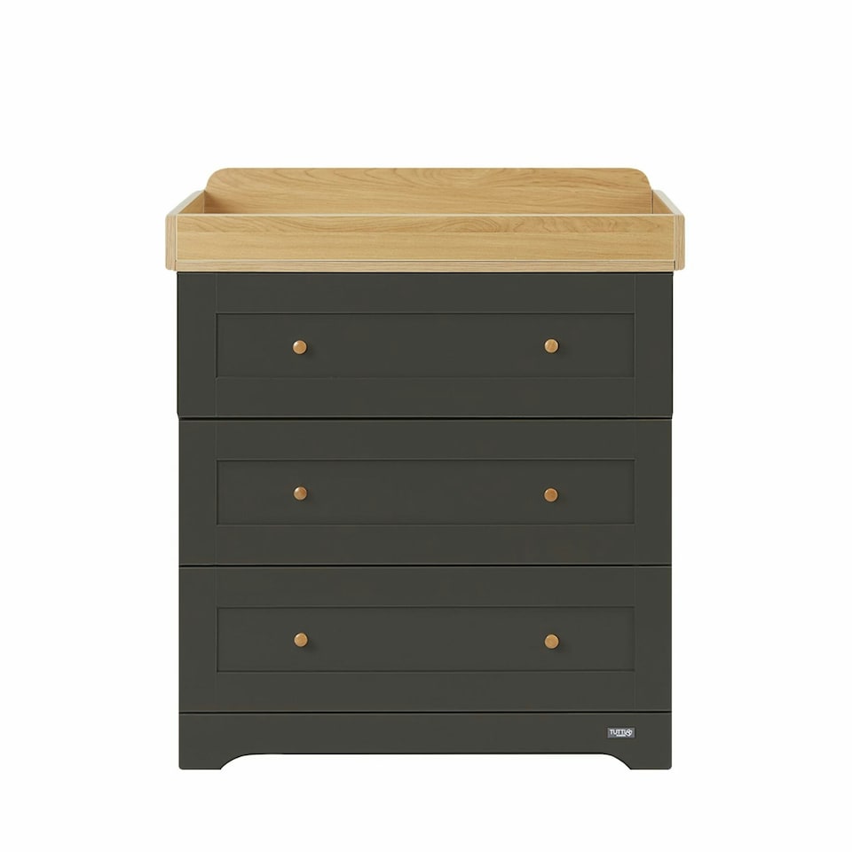 image 1 of Tutti Bambini Rio Chest Changer - Slate/Oak