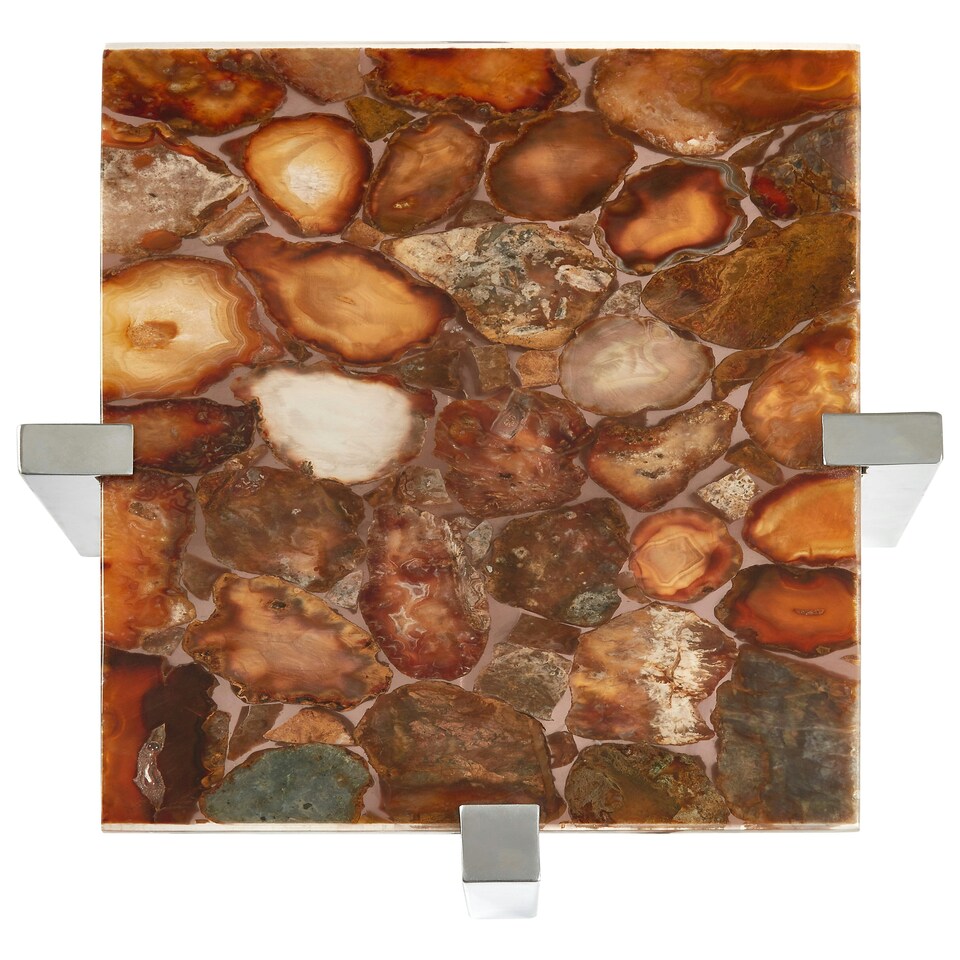 image 1 of Interiors by Premier Agate Stone Wall Light Multi