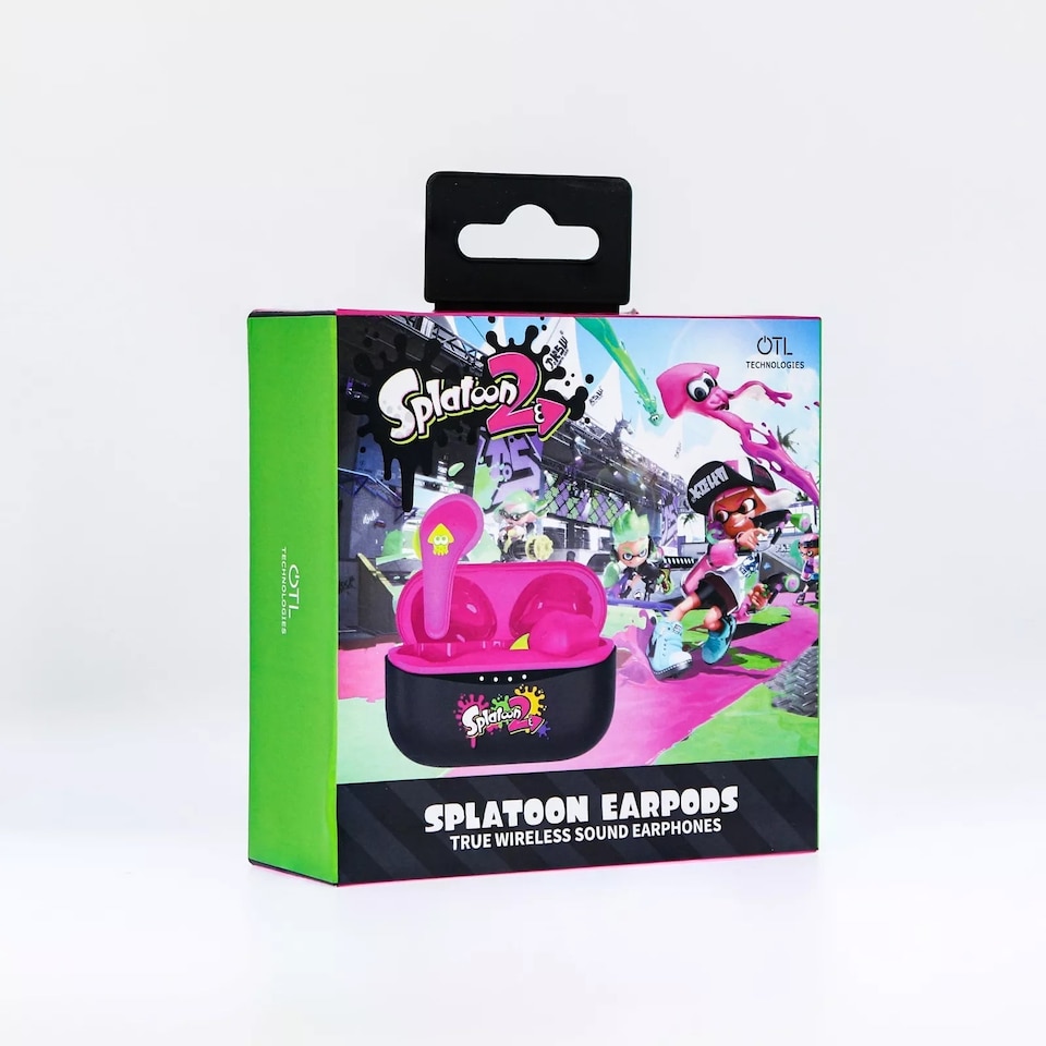 image 1 of Splatoon 2 Slide Open TWS Earphones | Black