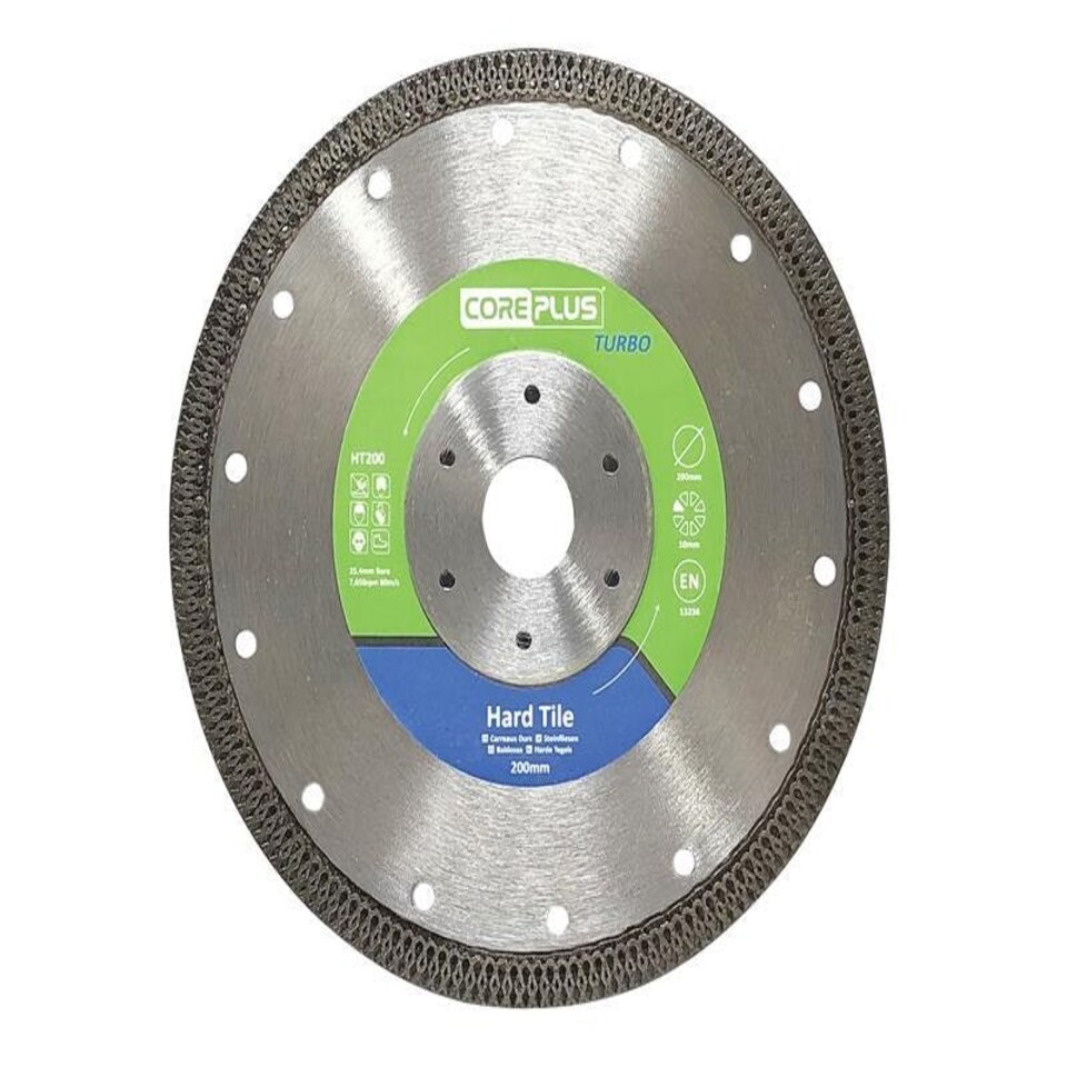 HT200 Hard Tile Turbo Diamond Blade 200mm