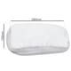 image 2 of SPARES2GO Steam Mop Cloths for MORPHY RICHARDS 720020 720021 720502 70495 9-in-1 2-in-1 Cleaner Pads x 4