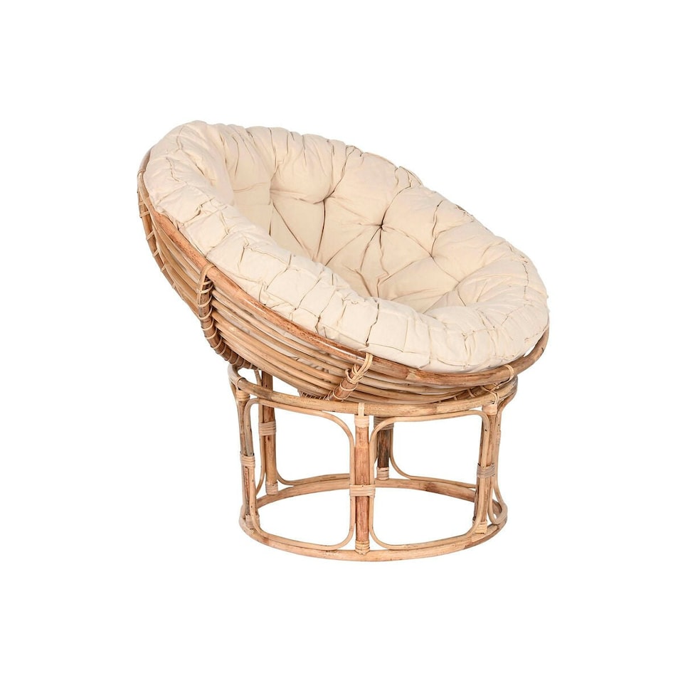 image 1 of Garden chair Home ESPRIT Bamboo Rattan 91 x 65 x 81 cm Brown
