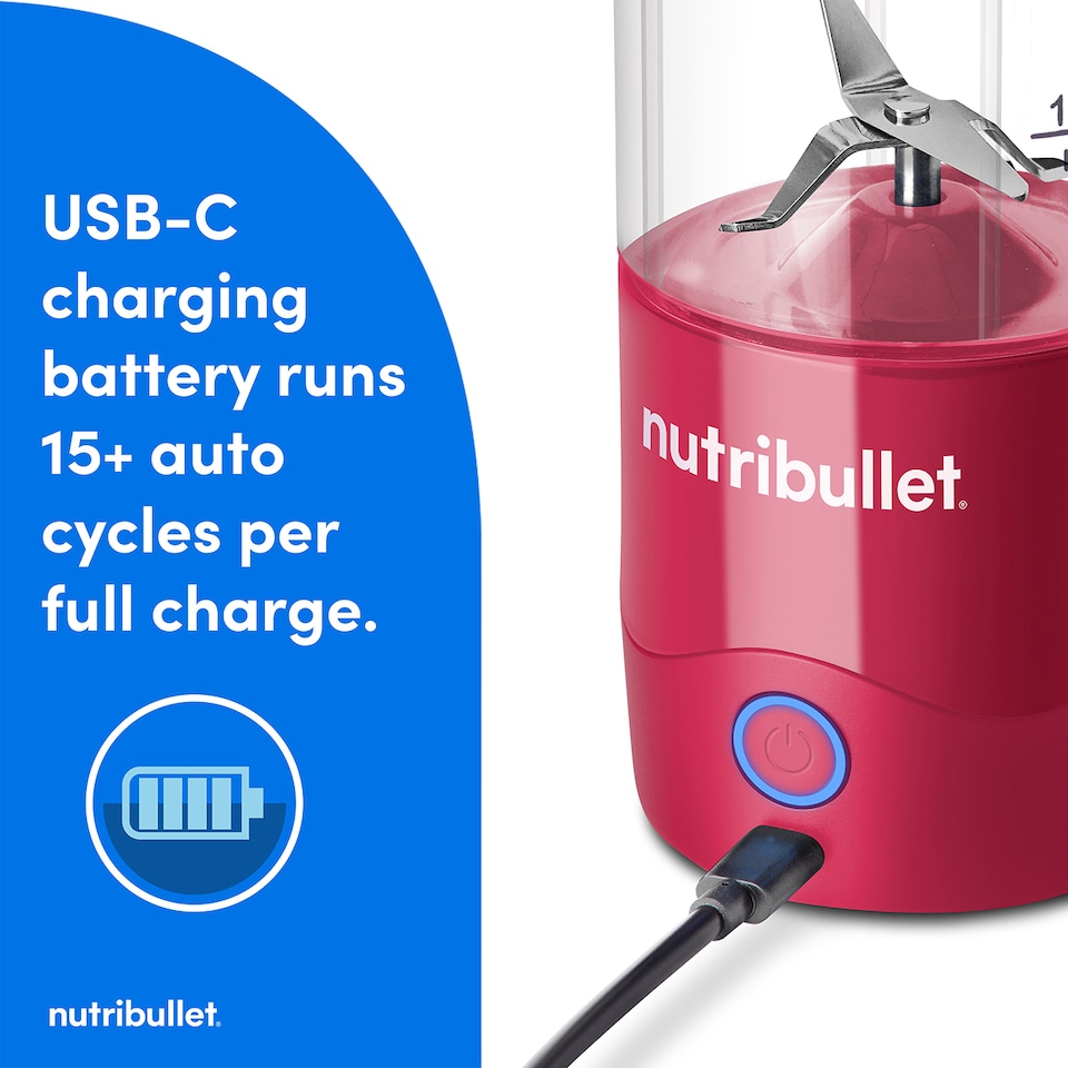 image 1 of Nutribullet Portable Blender Magenta