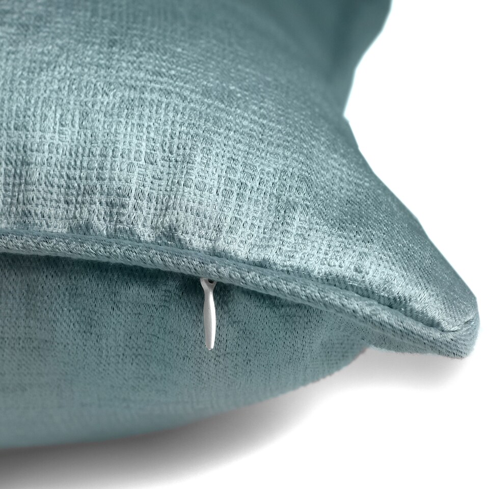 image 1 of Fusion Strata Cushion Cover Duck Egg