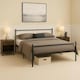 image 3 of Double Metal Bed Frame Extra Strong Stylish Modern Bedroom Storage Sturdy Design