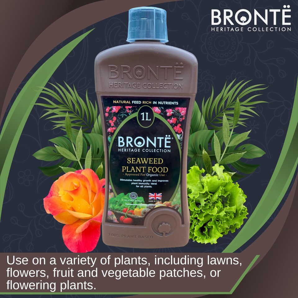 image 1 of Bronte Heritage Organic Seaweed Plant Food 1L Makes 300L Liquid Fertiliser
