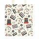image 3 of Retro Print Shopping Tote bag Multi