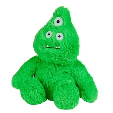 Warmies  Plush Bright Green Monster Microwavable Weighted Teddy