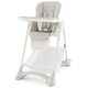 image 1 of COSTWAY Folding Baby High Chair Convertible High Chair Beige