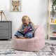 image 2 of Kids Teddy Bear Armchair Bean Bag  Childrens Bean Bags | Pink | Pink | M | 1
