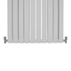 image 5 of Designer Flat Panel Radiators Gloss White 1600mm x 700mm