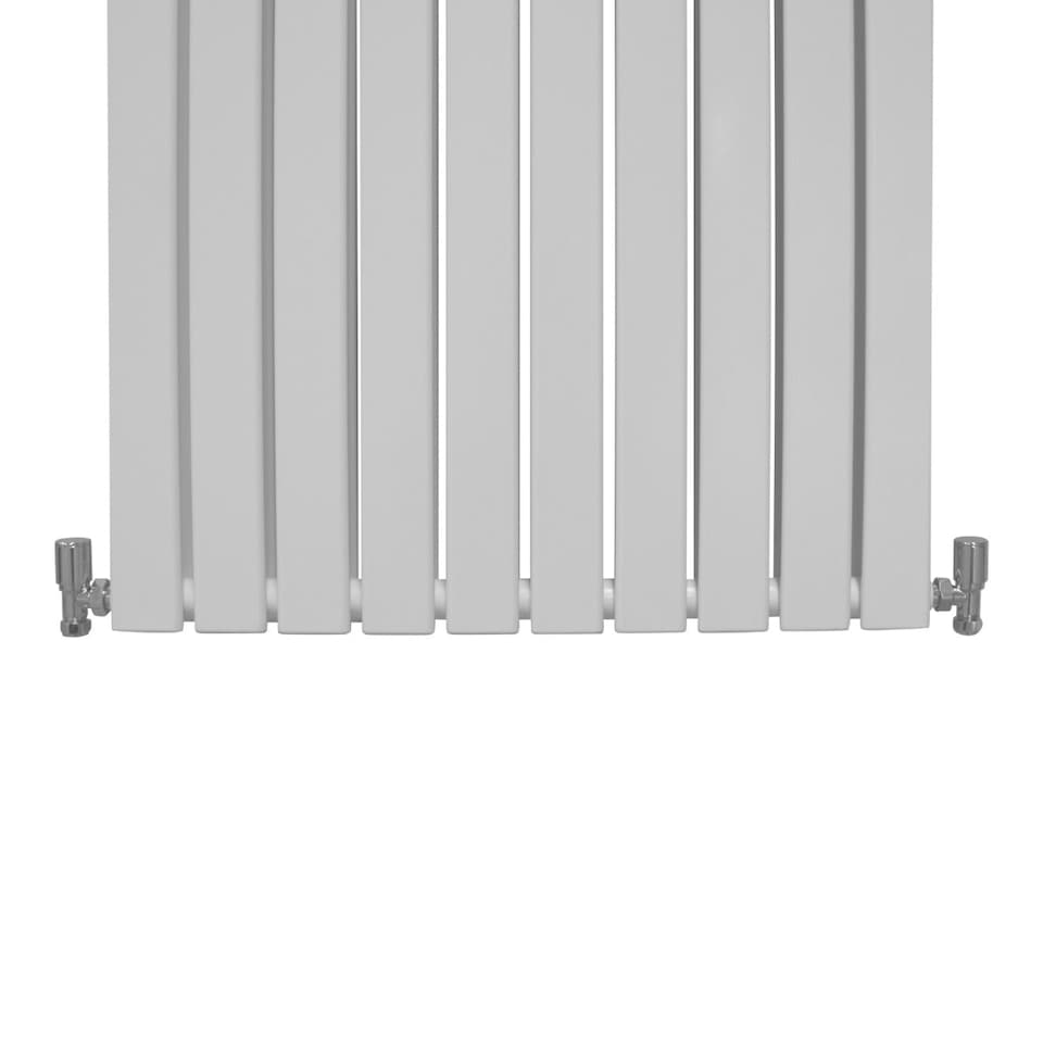 image 1 of Designer Flat Panel Radiators Gloss White 1600mm x 700mm