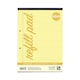 image 1 of Pack of 6 Rhino A4 Yellow Paper 100 Page 8mm Lined with Margin Refill Pads