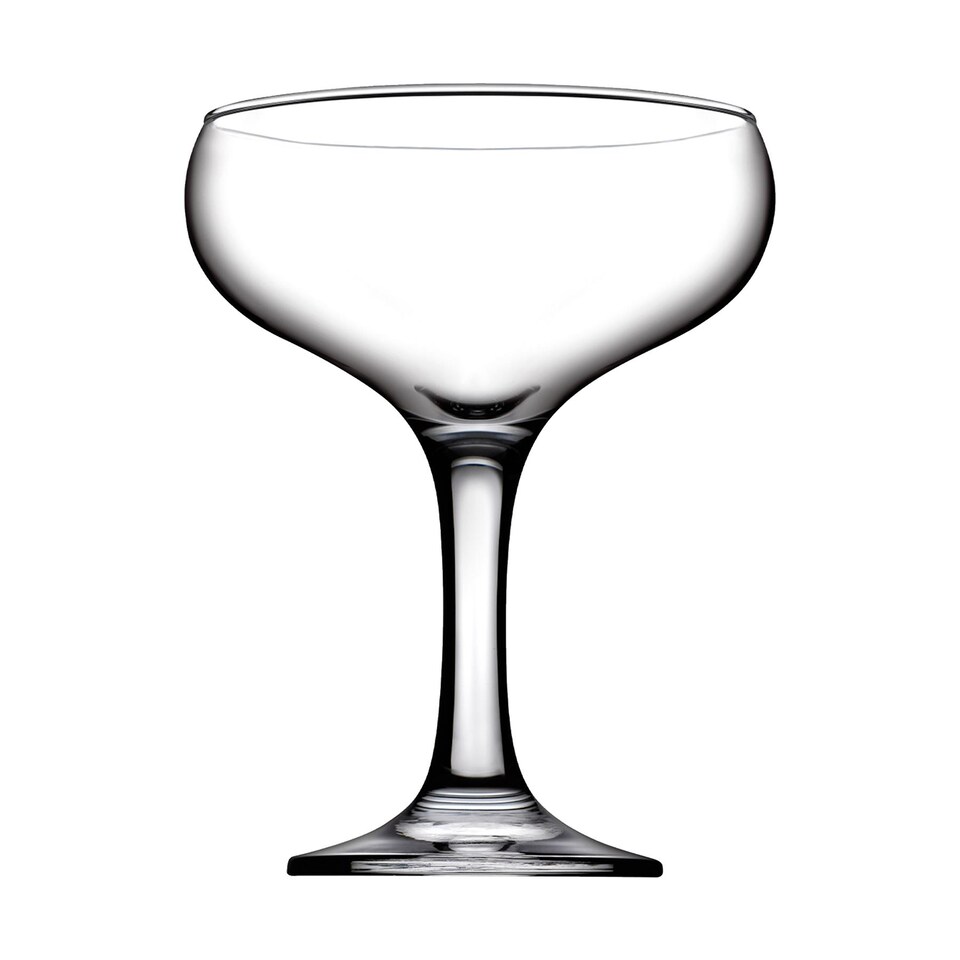 image 1 of Pasabache Bistro Glass Champagne Saucers - 280ml - Pack of 12