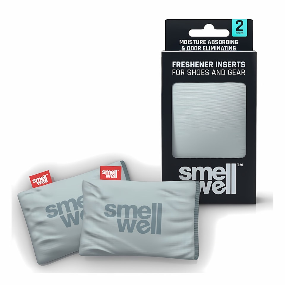 image 1 of SmellWell Plain Freshener Shoe Inserts - Odour Control for Shoes and Boots | Grey | Light Grey
