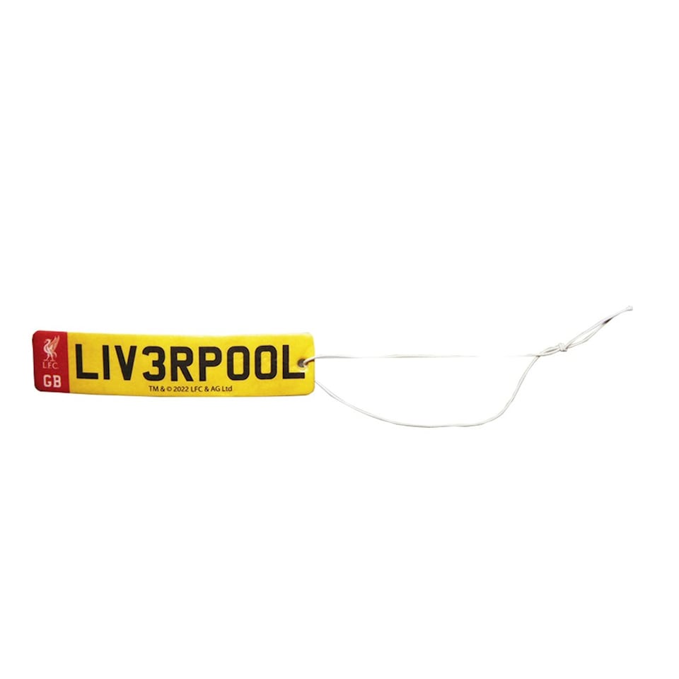 image 1 of Liverpool FC Air Fresheners (Pack Of 3) - Red - One Size