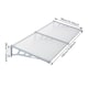 image 1 of Living and Home Door Window Awning Canopy Rain Cover - L190*W90*H28cm Grey