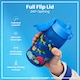 image 4 of Leak Proof Kids Water Bottle, BPA Free, 350ml (12oz) | Blue | Sea Turtle | One Size