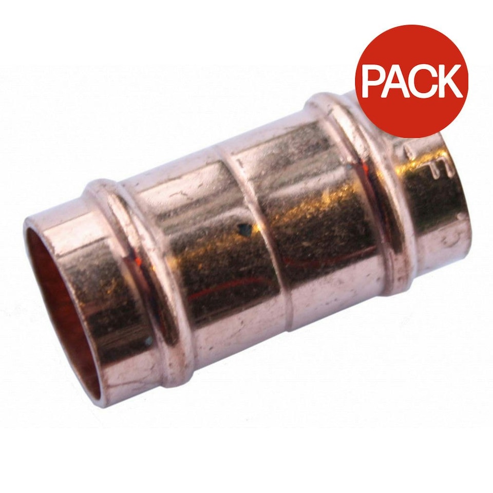 Oracstar Straight Connector (Pack of 2) - Bronze - 15mm
