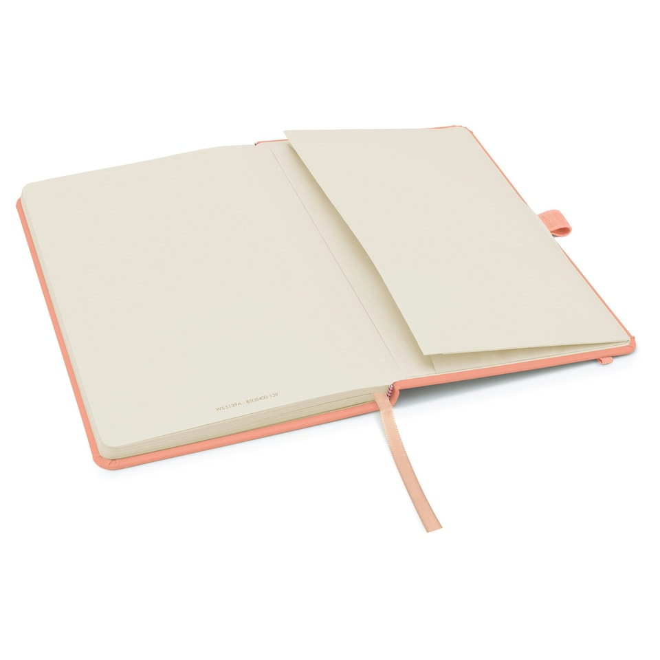 image 1 of Notes London A5 Wilson Lined Page Notebook Pastel Pink