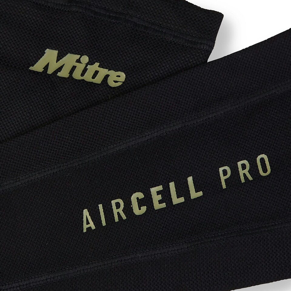 image 1 of Mitre Shinpad Aircell Pro (Slip In) -  Large - Black/Gold - Mitre - MSP124L