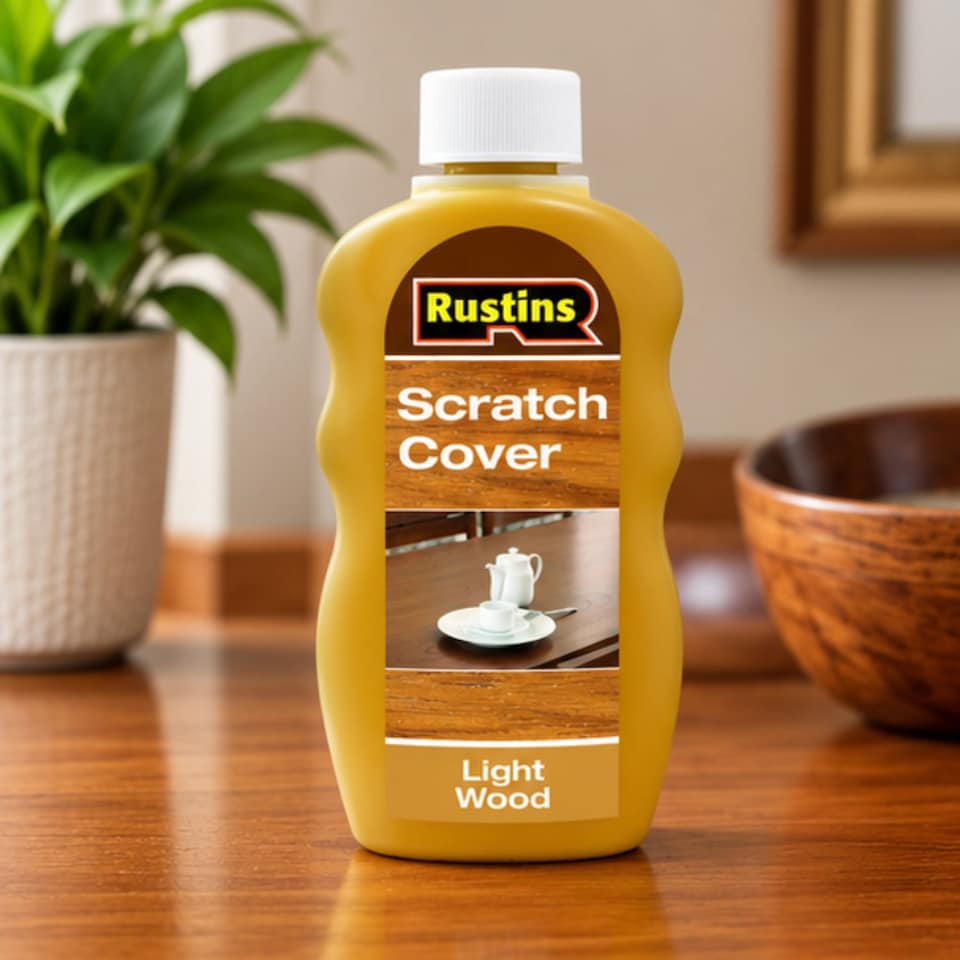 image 1 of Rustins Scratch Cover Restore & Protect Light Wood 300ml