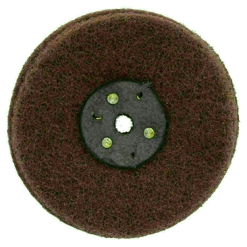 image 1 of Fine Abrasive Scotch Mop Rust Paint Removal Remover Polishing 4" x 6 Row
