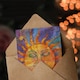 image 3 of The Sun Colourful Watercolour Tarot Card Design Good Luck Card