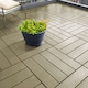 image 7 of Polydeck PVC Interlocking Decking Tiles - White | Cream | Beige | Pack of 36