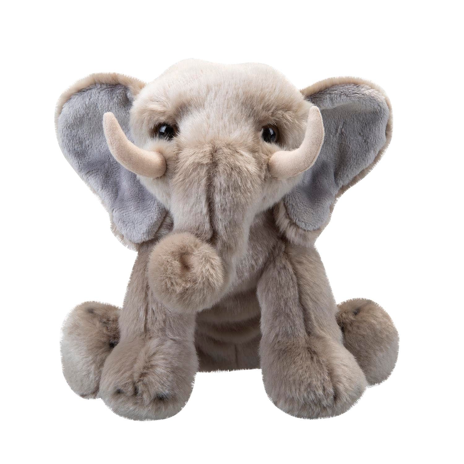 VFM e-Store Elephant Premium Soft Toy Wildlife Zoo Animals Grey - 30cm x 12cm | Size: 30 cm x 12 cm