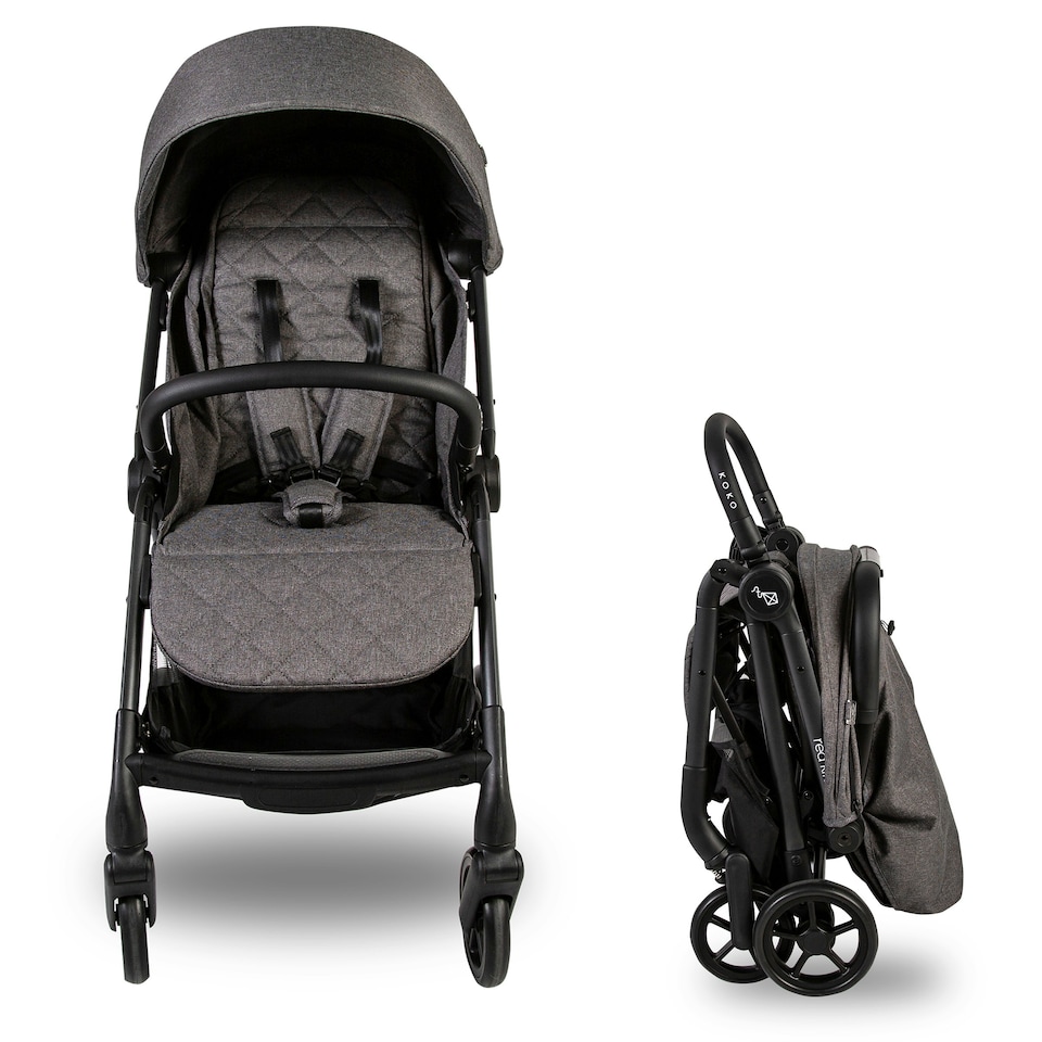image 1 of Red Kite Push Me Koko Lightweight Compact Stroller Slate