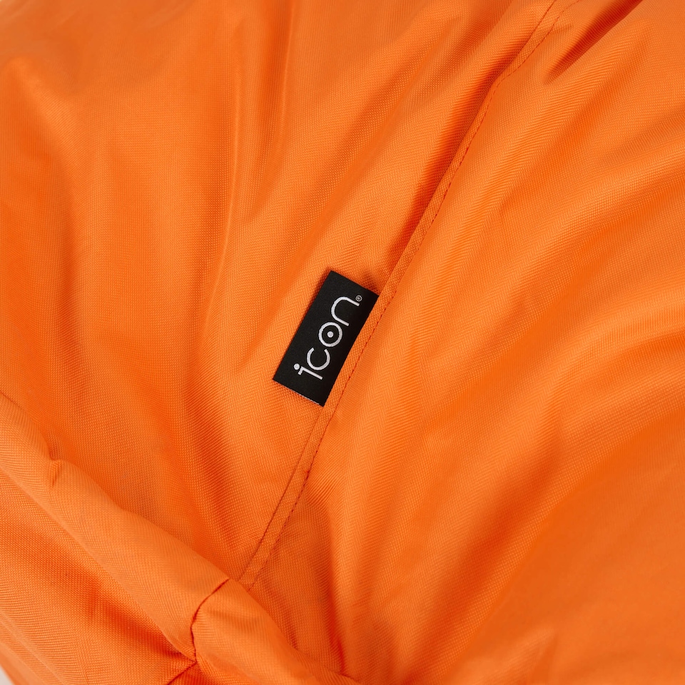 image 1 of Adult Classic Beanbag Outdoor Waterproof Bean bags Ready Filled - Orange | Orange | Orange | 1