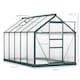 image 7 of Outsunny 6x10ft Walk-In Polycarbonate Greenhouse Plant Grow Galvanized Aluminium