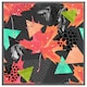 image 1 of Maple leaf geometrics (Picutre Frame) Grey | M