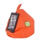 image 4 of Bean Lazy Waterproof Orange Tablet eReader and Book Mini Bean Bag