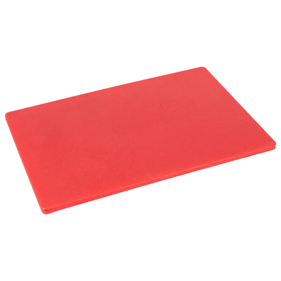 image 1 of Argon Tableware Plastic Chopping Board - 45cm x 30cm - Red | Red | Red