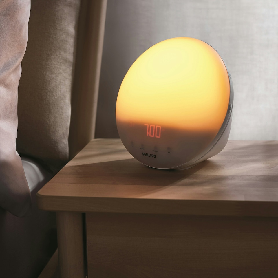 image 1 of Philips HF3519/01 SmartSleep Wake-Up Light with 5 Sounds