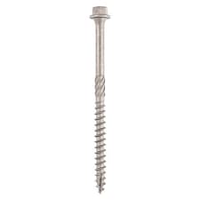 Timco - Timber Screws - Hex - Stainless Steel (Size 6.7 x 150 - 4 Pieces)
