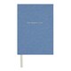 image 1 of Vinga One Memory A Day Recycled Paper Journal - Blue - 2.6cm x 15.4cm x 21.6cm
