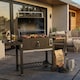 image 10 of Woodland Grill Heavy Duty Charcoal BBQ Grill with Foldable Side Shelves, Black - OC01CBQ5032 | Black | 1