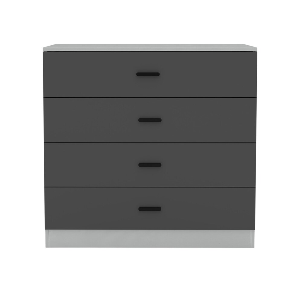 image 1 of Grey - Chest of 4 Drawers | Grey | 1