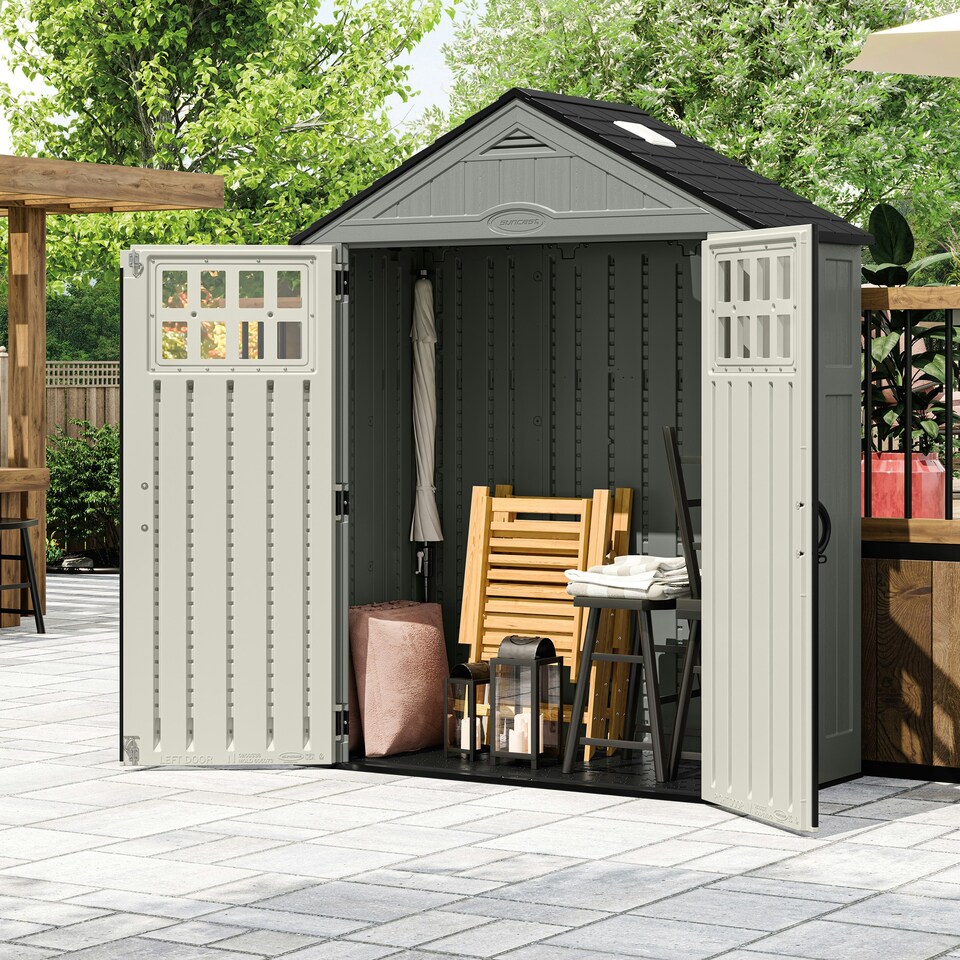 image 1 of Suncast Everett Shed 6x3 | Cream