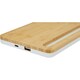image 2 of Avenue Medake Bamboo Wireless Charging Pad (UK Plug) - Beige - One Size
