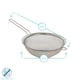 image 4 of Argon Tableware Stainless Steel Sieve - 20cm
