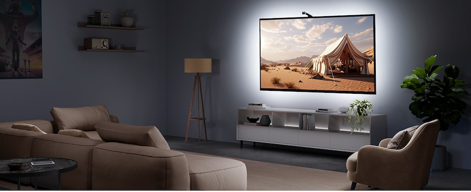 image 1 of Govee H6099 TV Backlight 3 Lite 75-85"