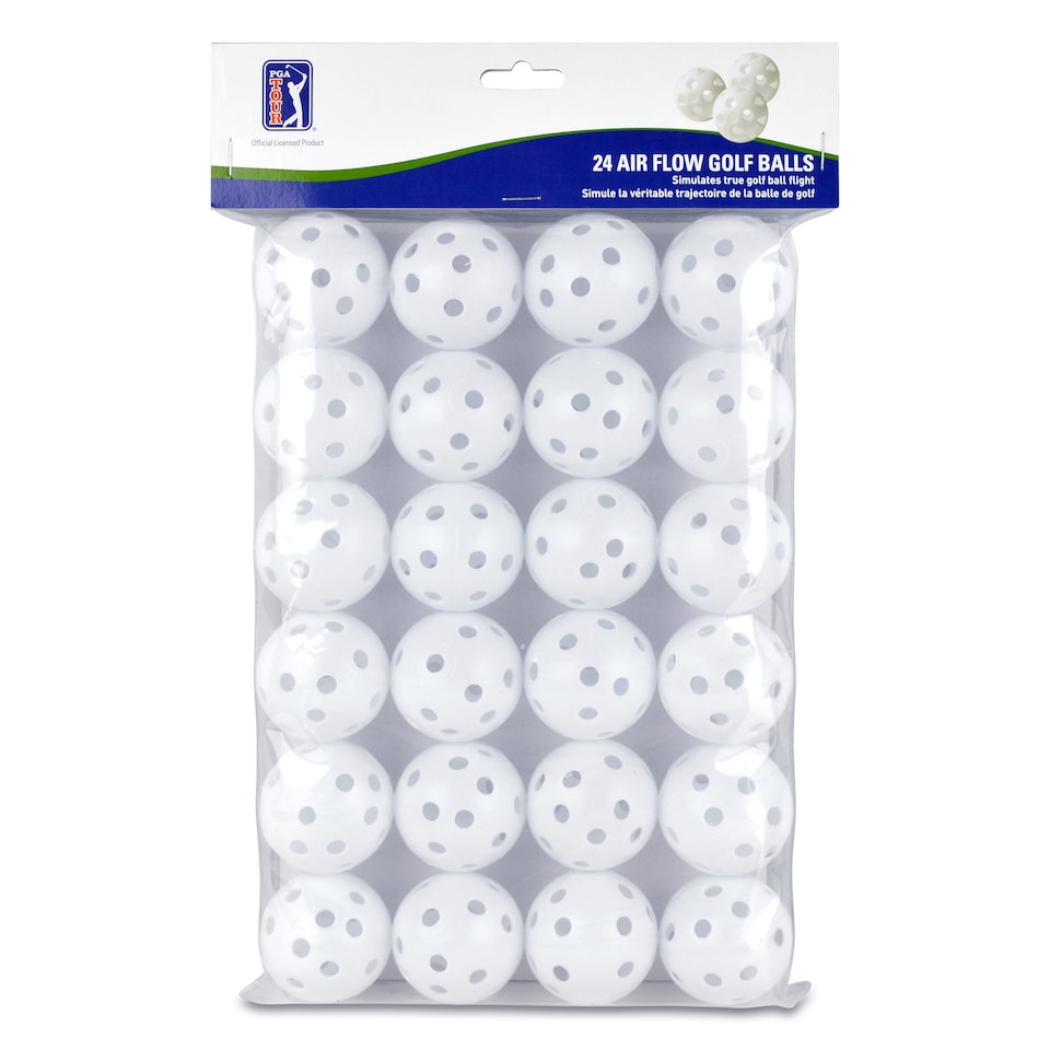 image 1 of PGA TOUR 24 Pack Airflow Golf Balls - White